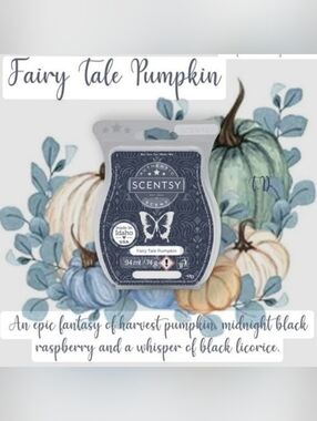 Scentsy Wax Bar Fairytale Pumpkin🧚‍♀️🎃